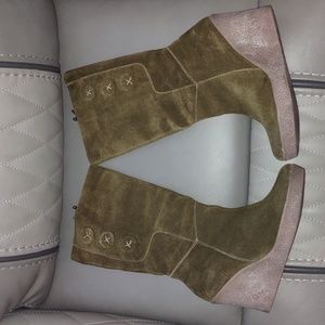 Julio DeMucho Suede Leather Boots